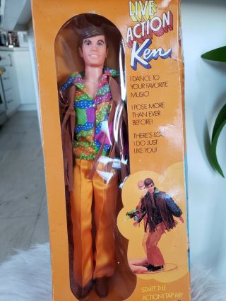 1970 Live Action Ken Doll Barbie Doll 1159 Vintage 1970 