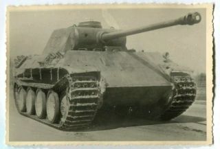 Ww2 Archived Photo Panzer V Panther