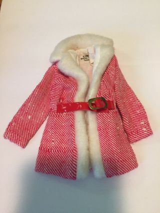 Vintage Barbie/Julia BRRFURR in Red Outfit Mattel 1968 HTF 2
