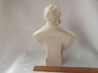 ANTIQUE ROBINSON & LEADBEATER PARIAN BUST OF REV.  CHARLES SPURGEON - 7 