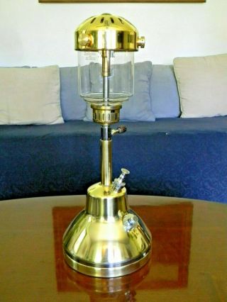 Bialaddin T10 Brass Vintage Lamp Tilley Vapalux British Collectable Rare Lantern