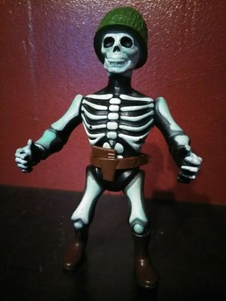 Ultra Rare Major Bones 1984 Myc Nightmare Warriors Vintage Skeleton Soldier
