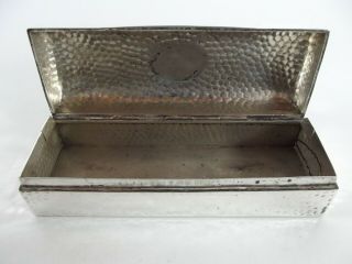 ANTIQUE VICTORIAN SILVER BOX HALLMARKED LONDON 1898 MAPPIN BROTHERS REF 219/1 7