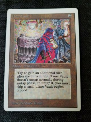 Time Vault Unlimited Mtg Magic The Gathering