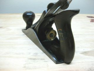 Stanley No.  2 Sweetheart Wood Plane,  Smooth,  Signed,  Label On Handle,  Vintage