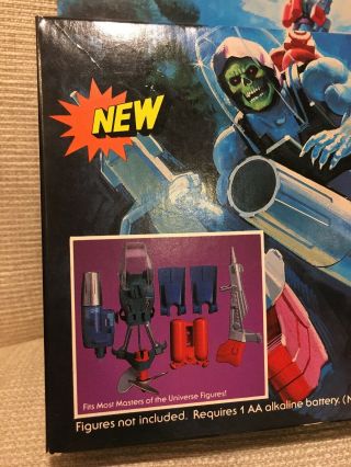 RARE Masters Of The Universe SCUBATTACK Power Gear Skeletor He Man MOTU MISB Toy 5