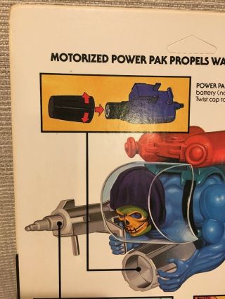 RARE Masters Of The Universe SCUBATTACK Power Gear Skeletor He Man MOTU MISB Toy 9