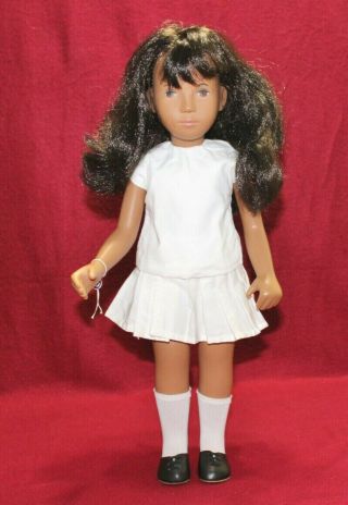 16 " Vintage 102 Sasha Doll Marina The Sailor,  Brunette,  Brown Eyes,  Tag No Box.  Uk