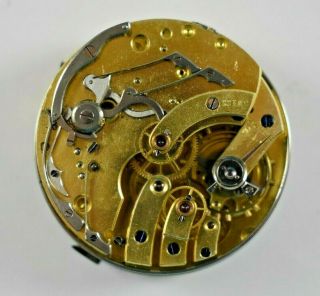 Antique Unsigned Repeater Pocket Watch Movement & Repair