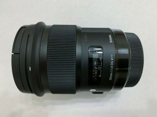 Sigma 50mm f/1.  4 f1.  4 DG HSM Art Lens for Canon (Rarely) 2