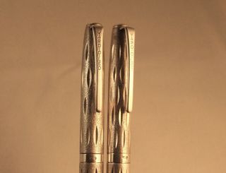 VINTAGE YARD - O - LED STERLING SILVER MECHANICAL PENCIL & BALLPOINT PEN SET 4