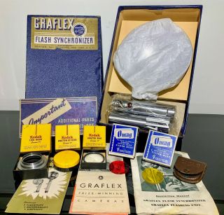 Vintage Graflex 3 - Cell Flash - Box Set 2