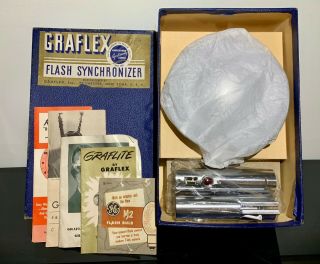 Vintage Graflex 3 - Cell Flash - Box Set 3