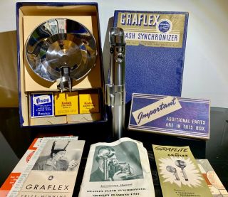 Vintage Graflex 3 - Cell Flash - Box Set 5