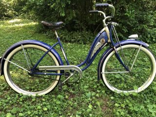 Schwinn Prewar Ladies Motorbike Hollywood Vintage Bicycle