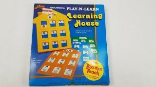 Vintage 1984 Nos Lido Learning House Play N Learn Toys That Teach
