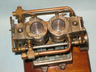 Vintage Stuart 10D Marine Model Live Steam Engine with Reversing Gear 5