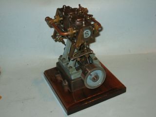 Vintage Stuart 10D Marine Model Live Steam Engine with Reversing Gear 6