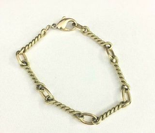 Vintage 18kt Tiffany & Co.  Yellow Gold Braided Bracelet