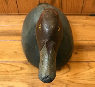 Antique Mason Premier Drake Redhead Decoy OP 4