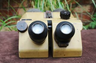 WW2 German Flak Binoculars D.  F.  10x80 maker code - dkl -.  rare stamps paint 3