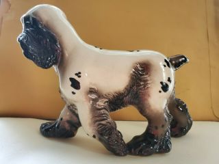 VINTAGE 1954 Hagen Renaker QUEENIE Cocker Spaniel Walking dog figurine 4