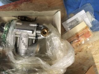 RARE Vintage RC Byron Originals F - 86 Ducted Fan Jet Kit w/ Rossi 61 Engine 8