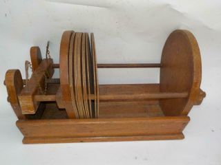 Rare Antique Jas.  Lillywhite Frowd Multiple Tennis Racquet Press For 12 Racquets