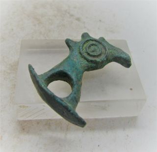 Detector Finds Ancient Roman Legionary Bronze Eagle Figurine