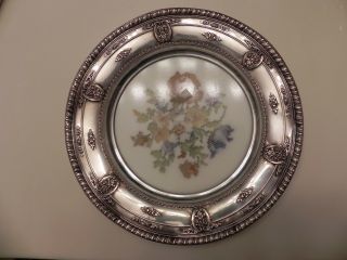 Rose Point By Wallace Sterling Plate 10 Inch 6510 No Monogram