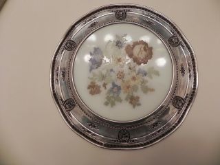 ROSE POINT BY WALLACE STERLING PLATE 10 INCH 6510 NO MONOGRAM 2