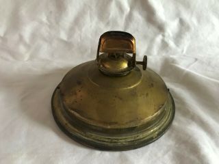 Vintage Perko Ship Oil Lantern Maritime Brass Stern Anchor Lamp w/Clear Glass 3