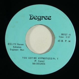 5th Degree " You Got Me Hypnotized " Rare Islands Modern Soul Funk 45 Degree Mp3