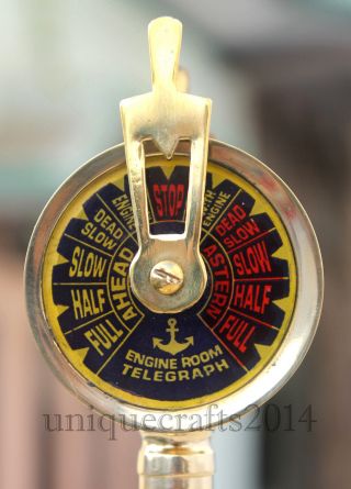 Vintage Style Brass Telegraph Nautical Marine Ship 