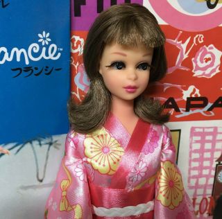 Yes it ' s Vintage COME SEE Barbie Cousin Japanese Exclusive Francie Doll byApril 2