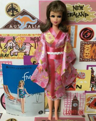 Yes it ' s Vintage COME SEE Barbie Cousin Japanese Exclusive Francie Doll byApril 6