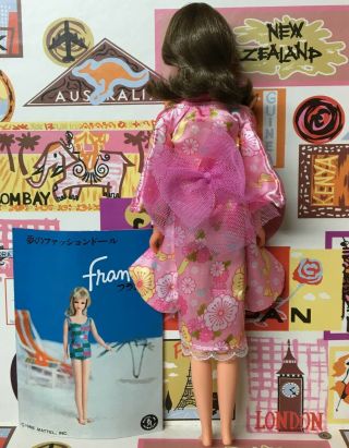 Yes it ' s Vintage COME SEE Barbie Cousin Japanese Exclusive Francie Doll byApril 8