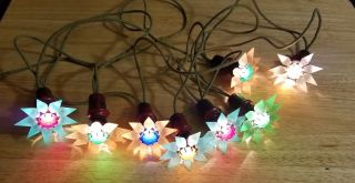 Vintage 1930s Matchless Frosted Wonder Star Series 200 Christmas Lights Rare