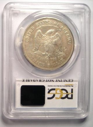 1875 - CC Trade Silver Dollar T$1 - PCGS AU Details - Rare Carson City Coin 3