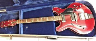 Yamaha Sa - 30 Or Sa - 50 Vintage Electric Guitar Made In Japan W/ Hard Case