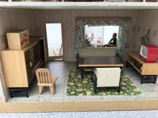 1960s Landhaus from Moritz Gottschalk Erzgebirge East Germany Doll House Rare 8