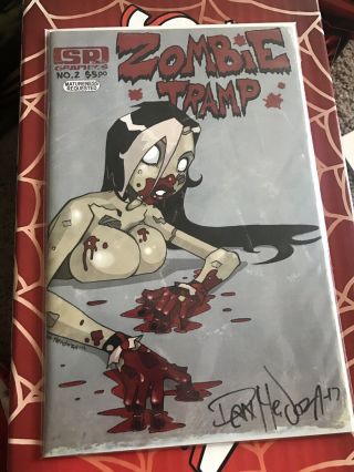 Zombie Tramp 2 Sr Graphics Dan Mendoza 1st Print Rare