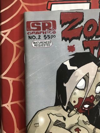Zombie Tramp 2 SR Graphics Dan Mendoza 1st Print RARE 4