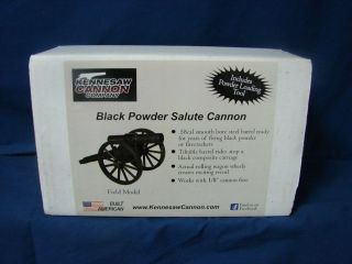 Kennesaw Cannon Company Black Powder Salute Cannon Field Model