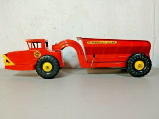 Vintage Nylint Hydraulic Dump Truck with Box 4600 Pressed Steel 1960s 2