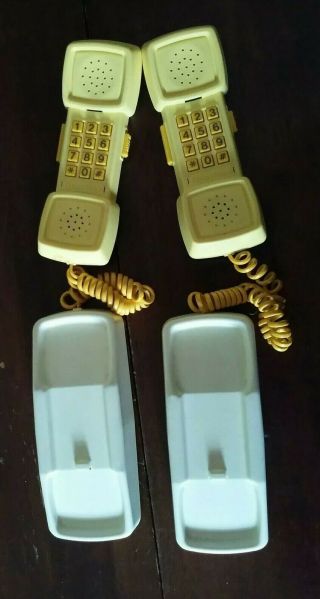 VINTAGE 1984 FISHER - PRICE PHONE WALKIE TALKIE PHONES SET 2