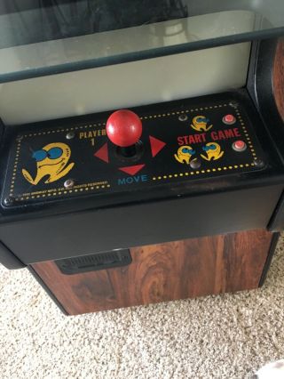 vintage PAC MAN pizza parlour coin operated arcade machine 2