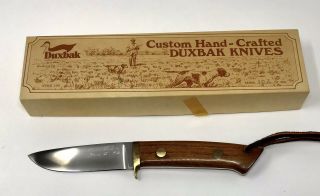 Very Rare Authentic Custom & Handmade Signed Jimmy B.  Lile Duxbak 100 Knife