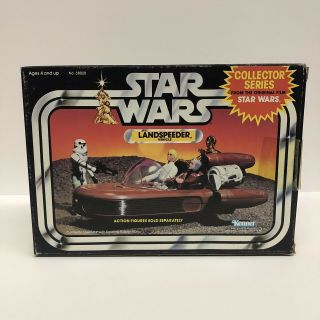 Vintage Kenner 1983 Star Wars Landspeeder Collector 
