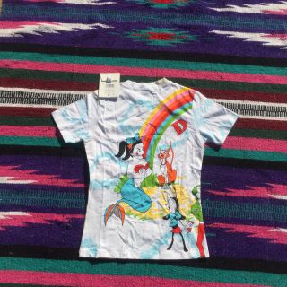 Rare Dior Rainbow Mermaid T Shirt Top Christian Dior John Galliano 5